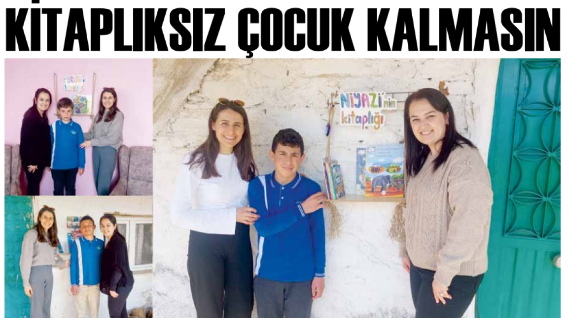 Yarınlara İz Bırak Projesi Kapsamında Küçük Menderes Gazete'sinde 22 Mart'ta Okul Gazetemiz Yayınlanmıştır.